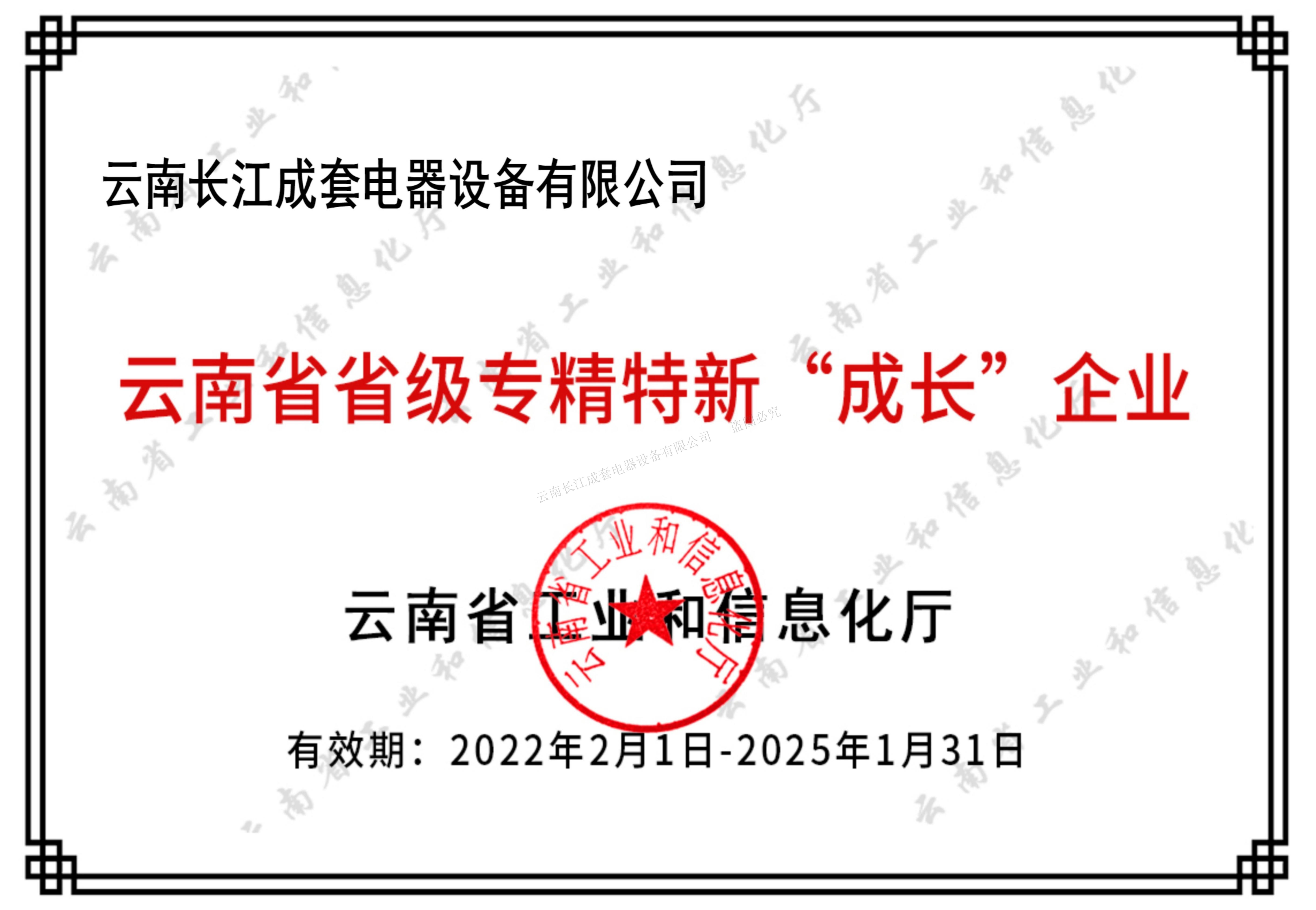 2022-2-11省級專精特新“成長”企業